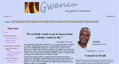 Desktop Screenshot of gwenio.com