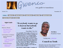 Tablet Screenshot of gwenio.com